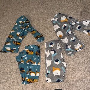 Carter's Blue and Gray Pajama Set